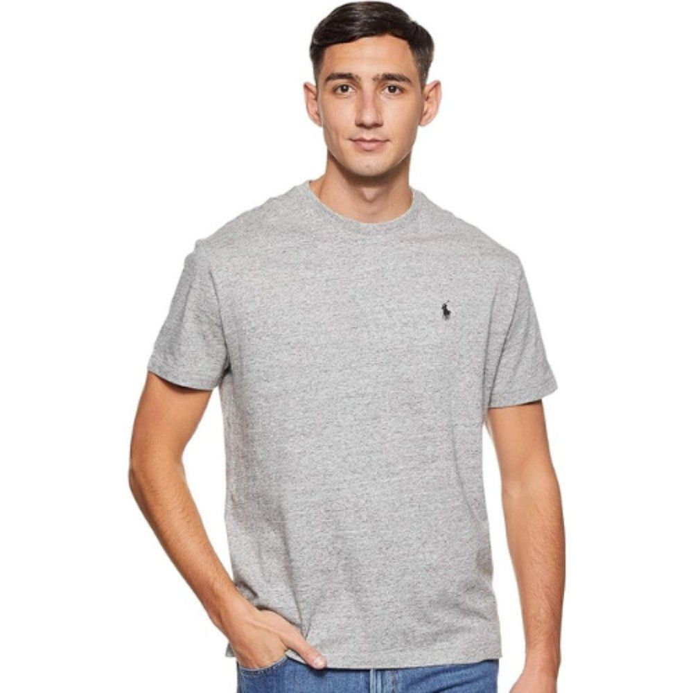 Polo Ralph Lauren Men's Gray Heather Standard Fit Crew Neck T-shirt Size Small